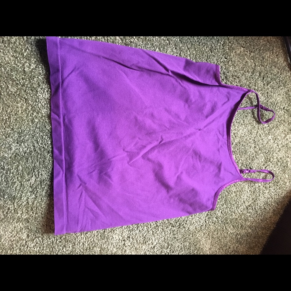 Purple tank top